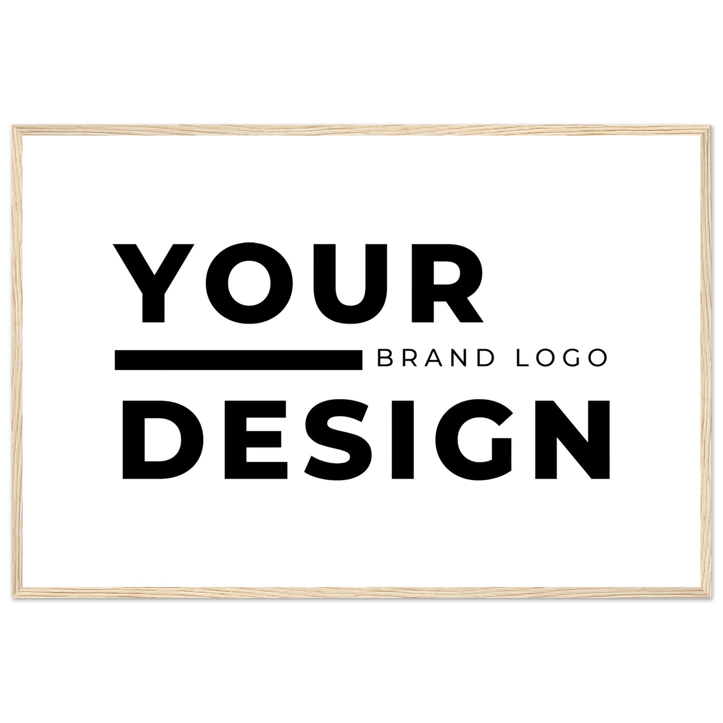 Premium Matte Paper Wooden Framed Poster