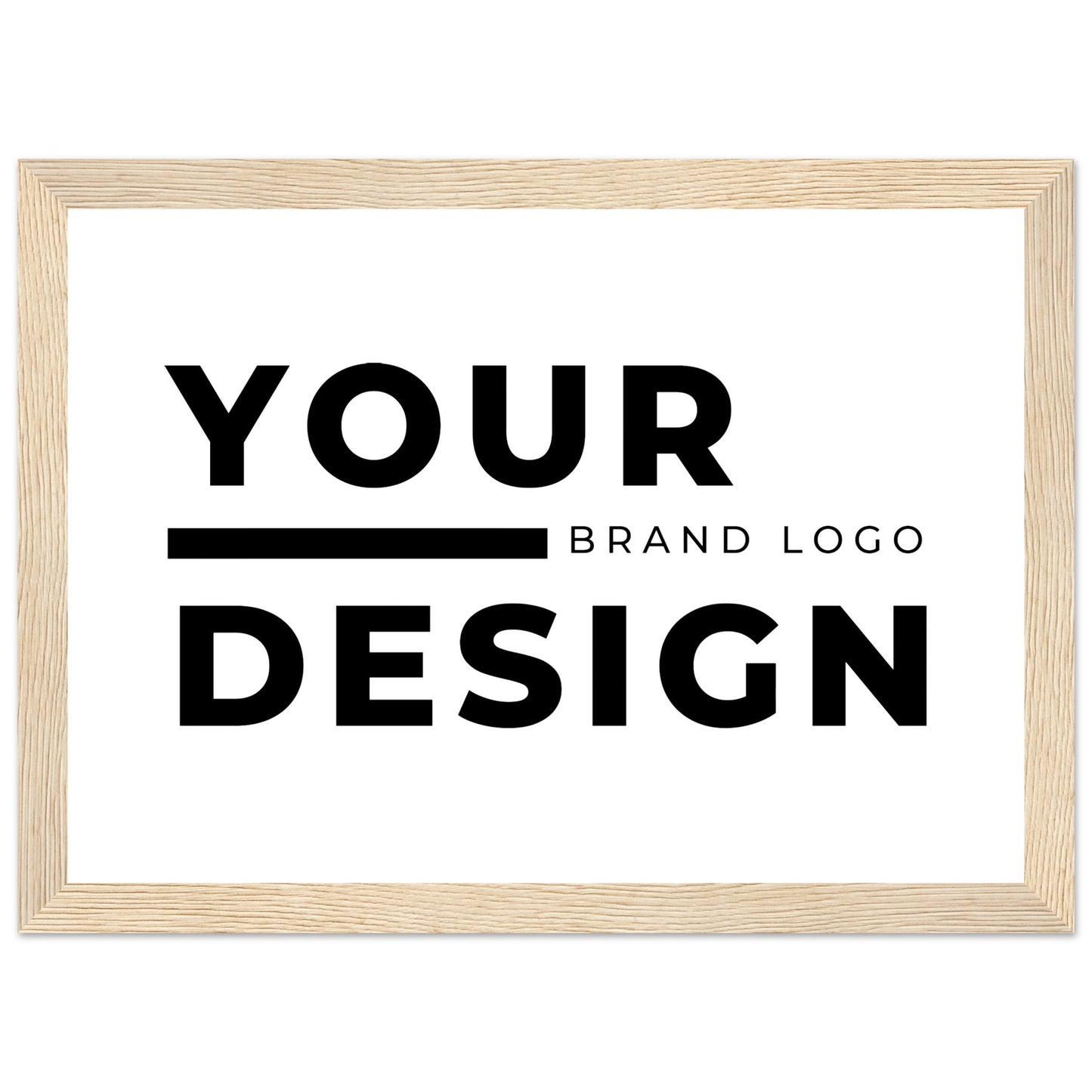 Premium Matte Paper Wooden Framed Poster