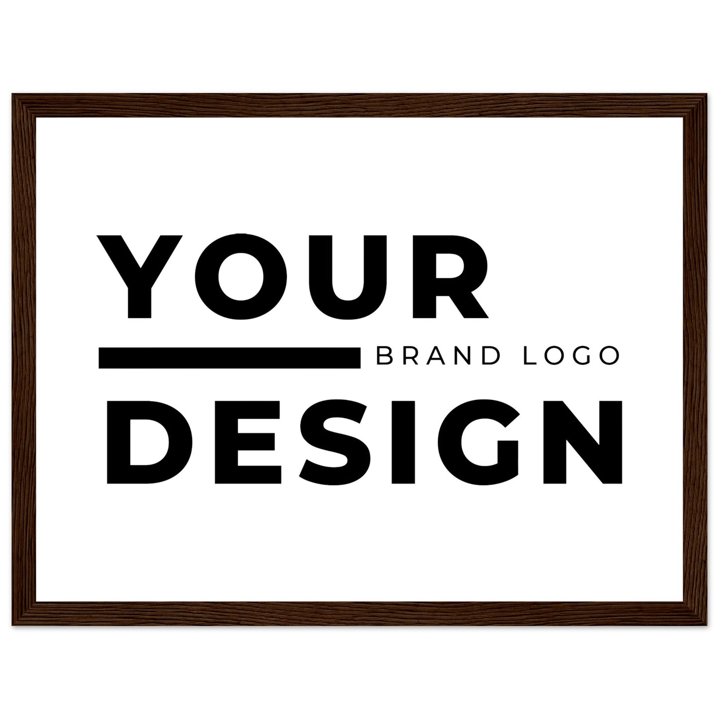 Premium Matte Paper Wooden Framed Poster