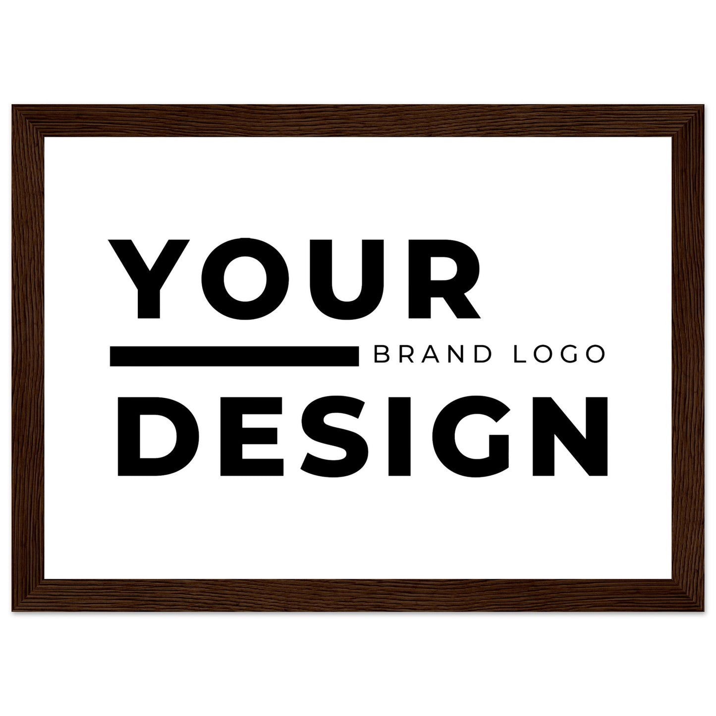 Premium Matte Paper Wooden Framed Poster
