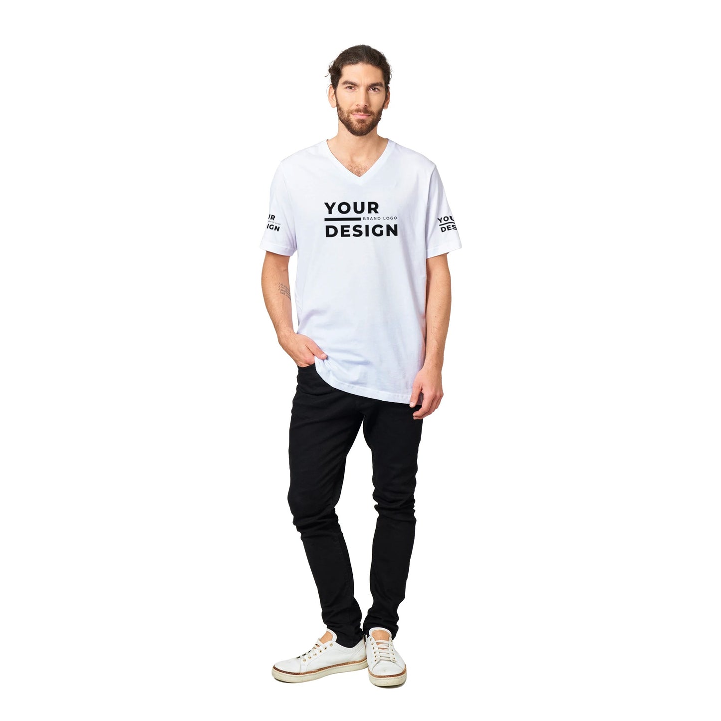 Premium Unisex V-Neck T-shirt
