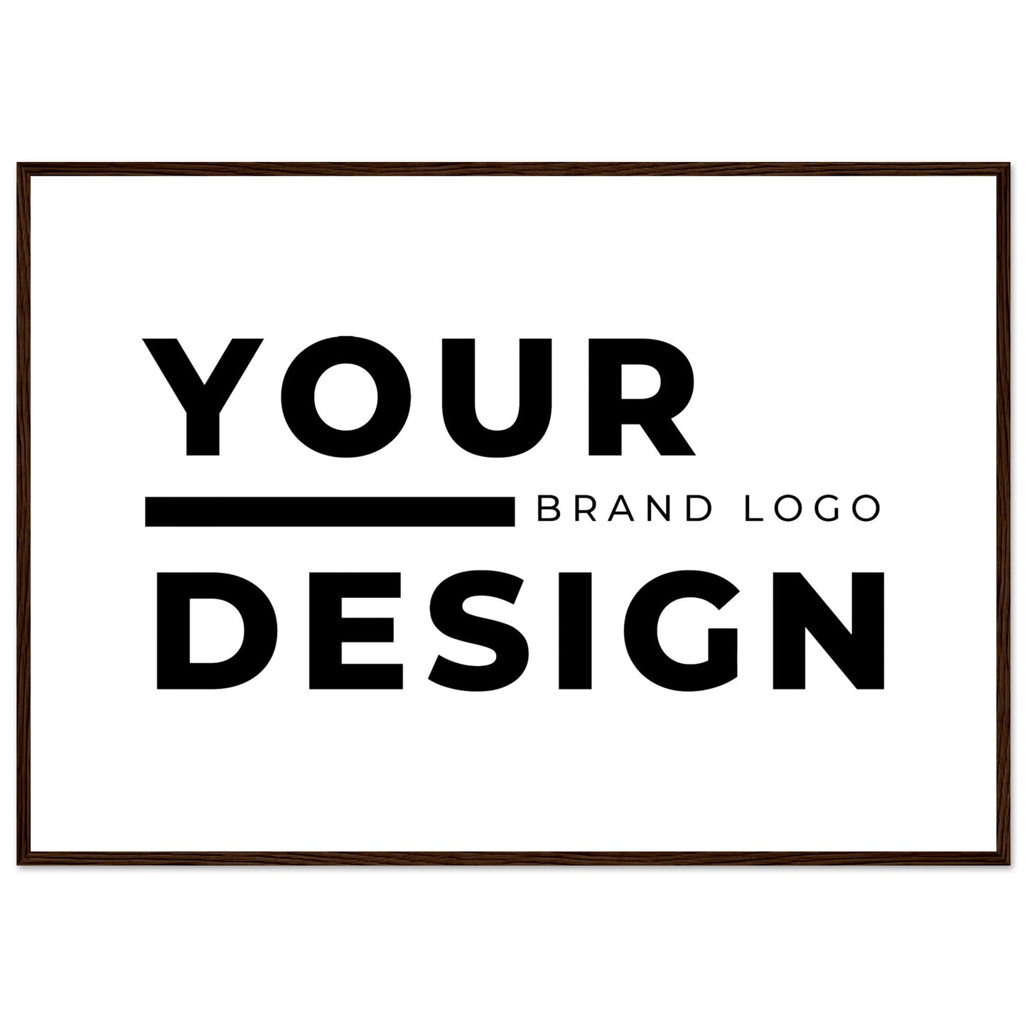 Premium Matte Paper Wooden Framed Poster