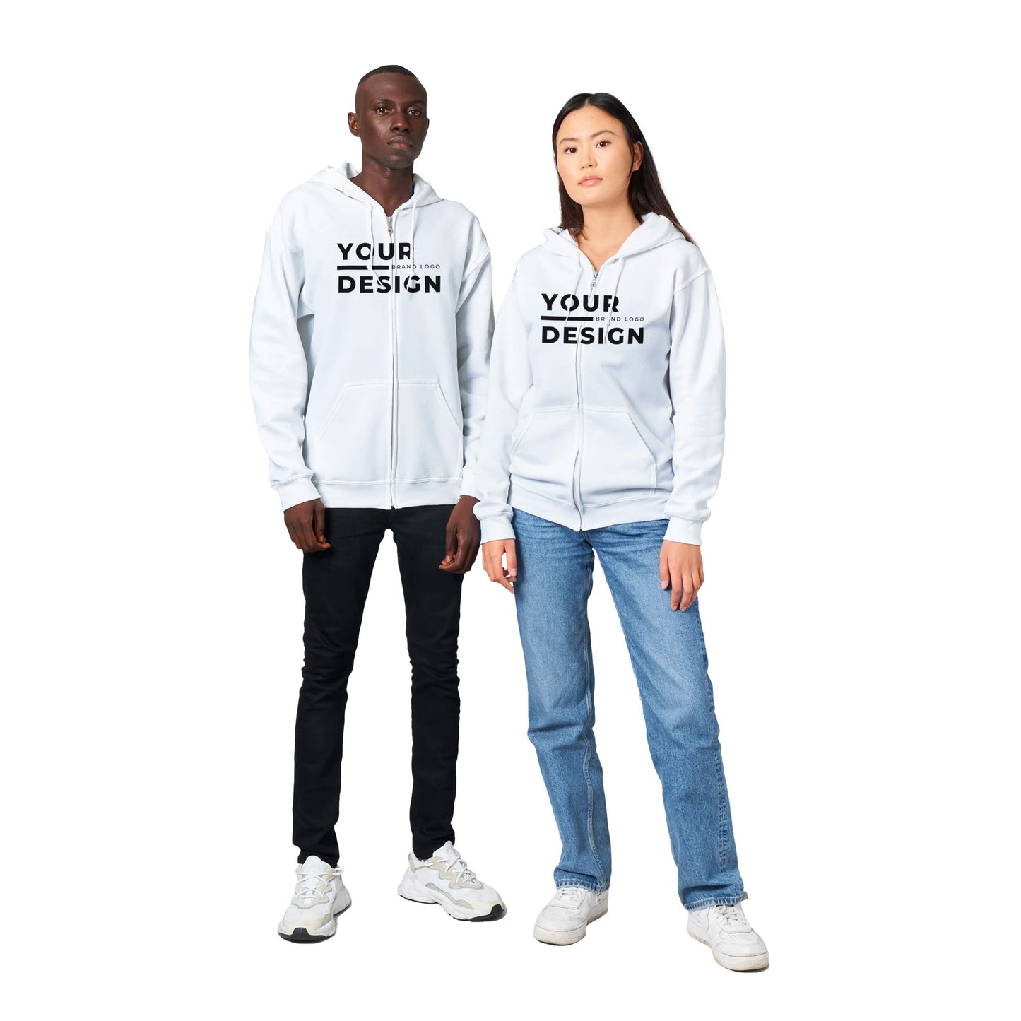 Classic Unisex Zip Hoodie