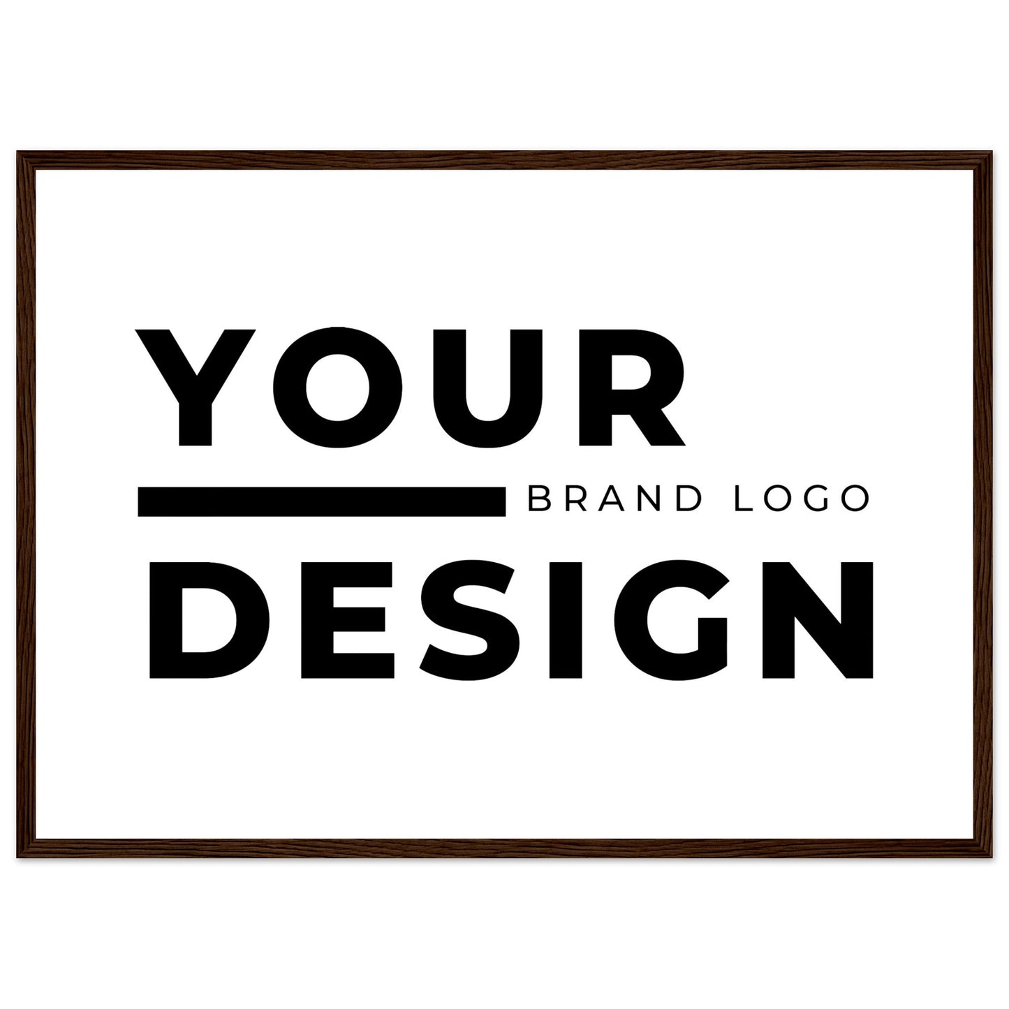Premium Matte Paper Wooden Framed Poster