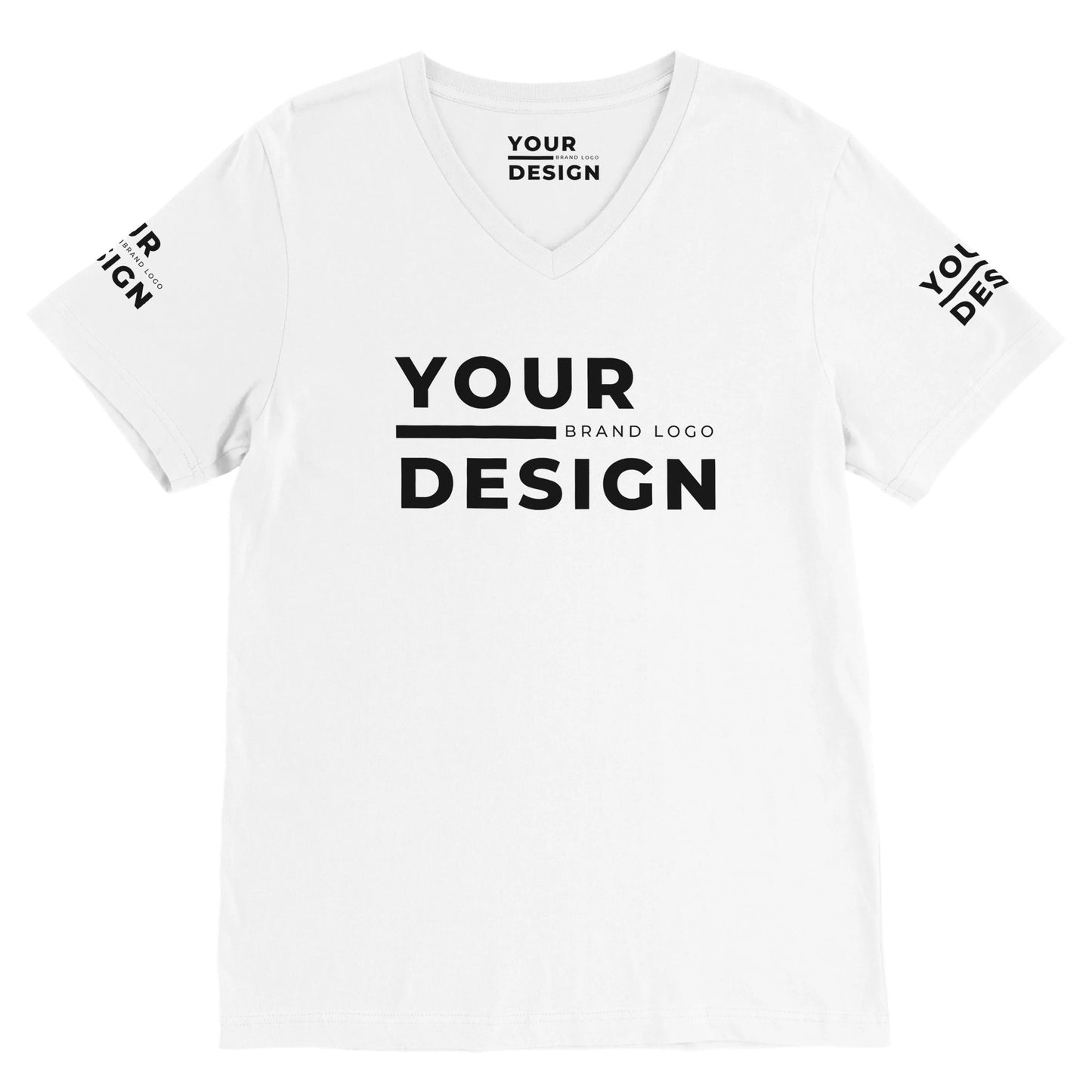 Premium Unisex V-Neck T-shirt