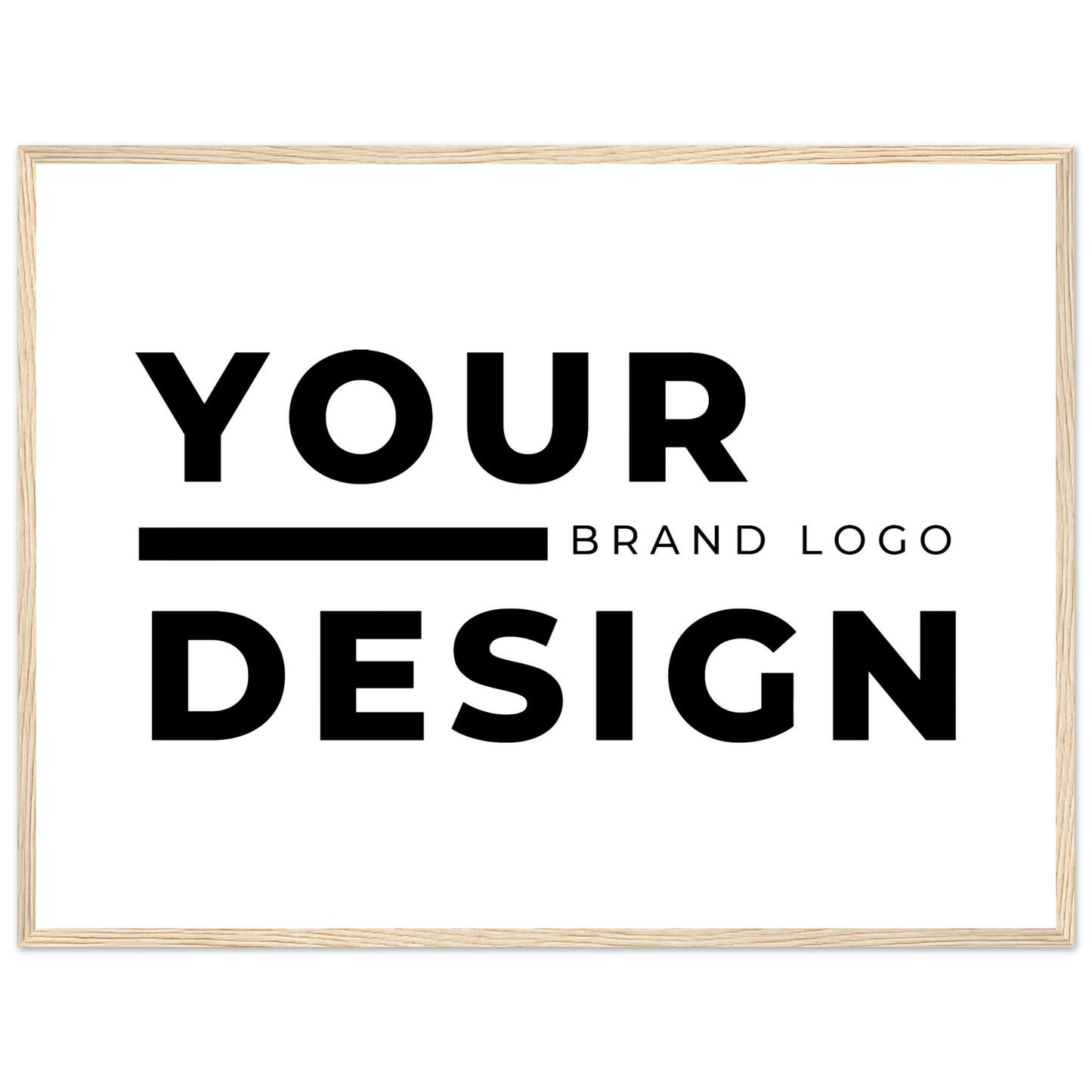 Premium Matte Paper Wooden Framed Poster