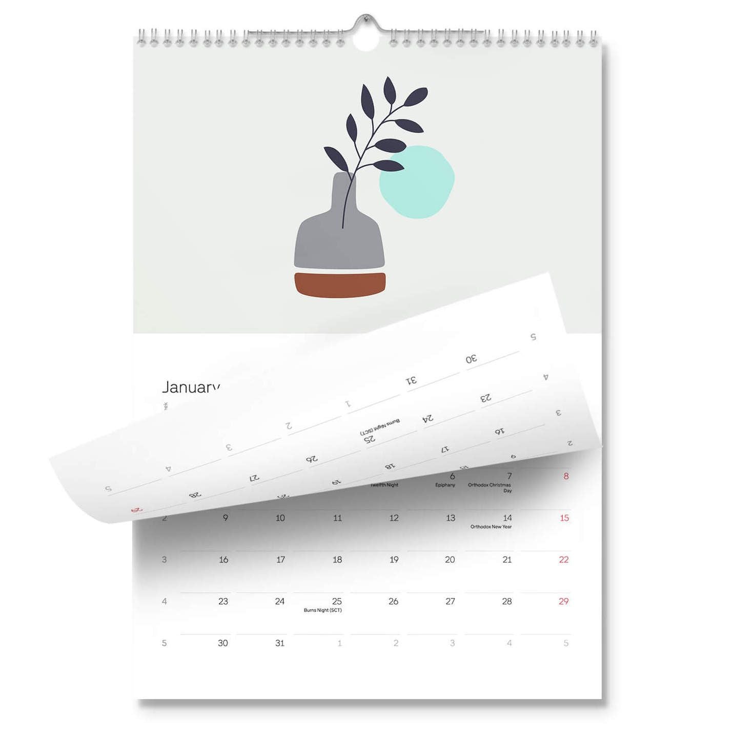 Wall calendars