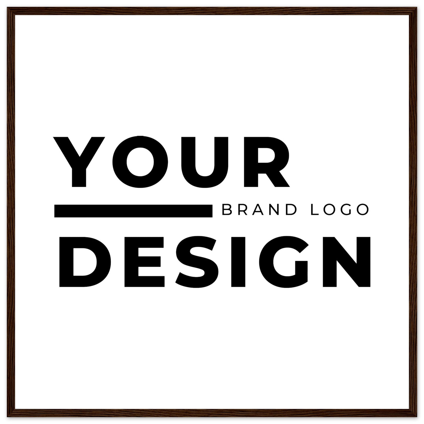 Premium Matte Paper Wooden Framed Poster