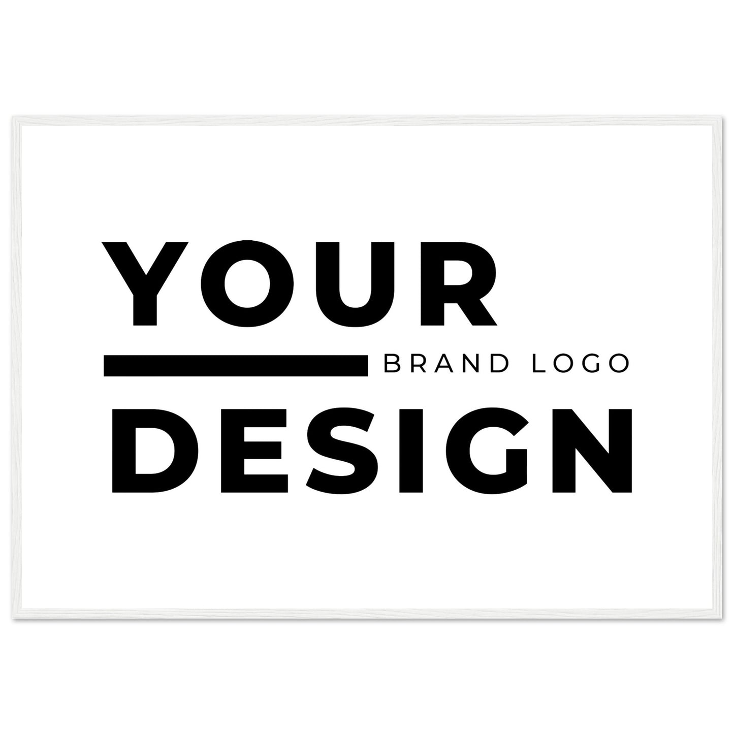 Premium Matte Paper Wooden Framed Poster