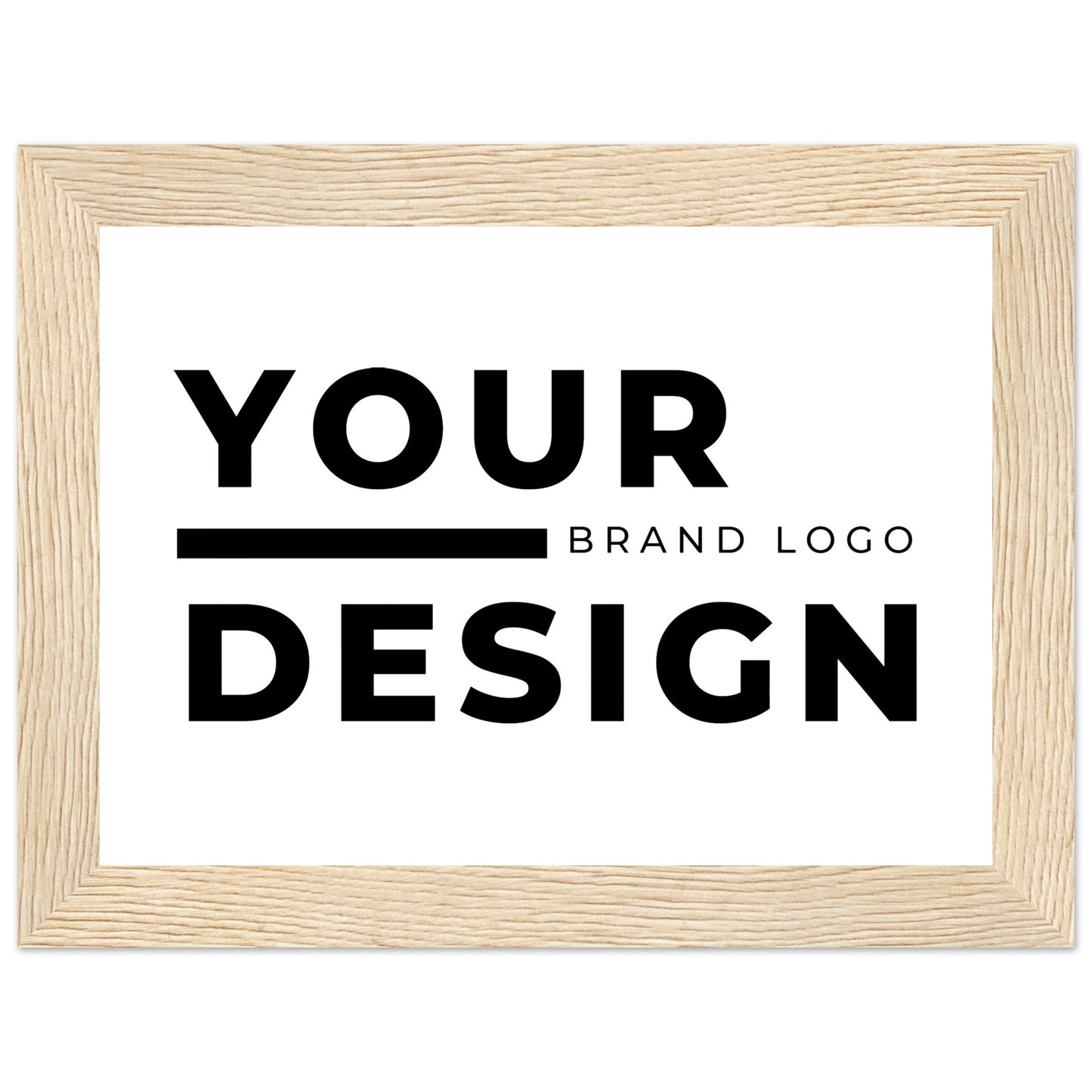 Premium Matte Paper Wooden Framed Poster