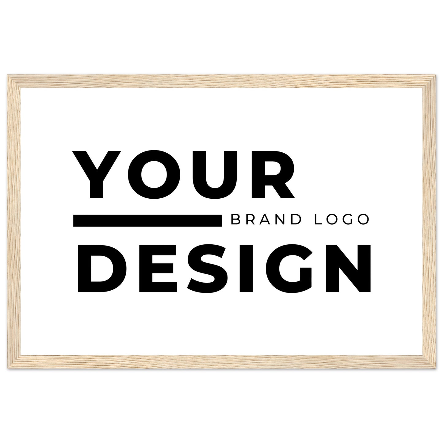 Premium Matte Paper Wooden Framed Poster