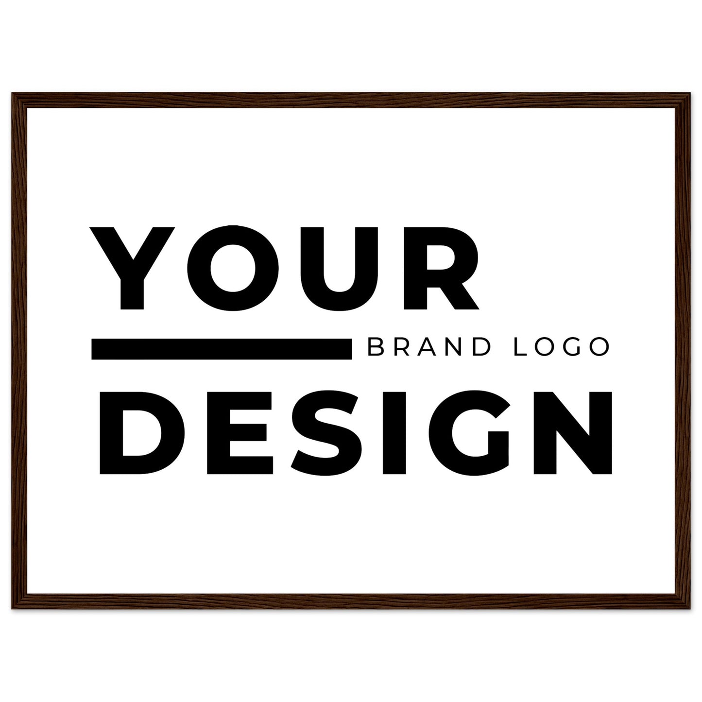 Premium Matte Paper Wooden Framed Poster