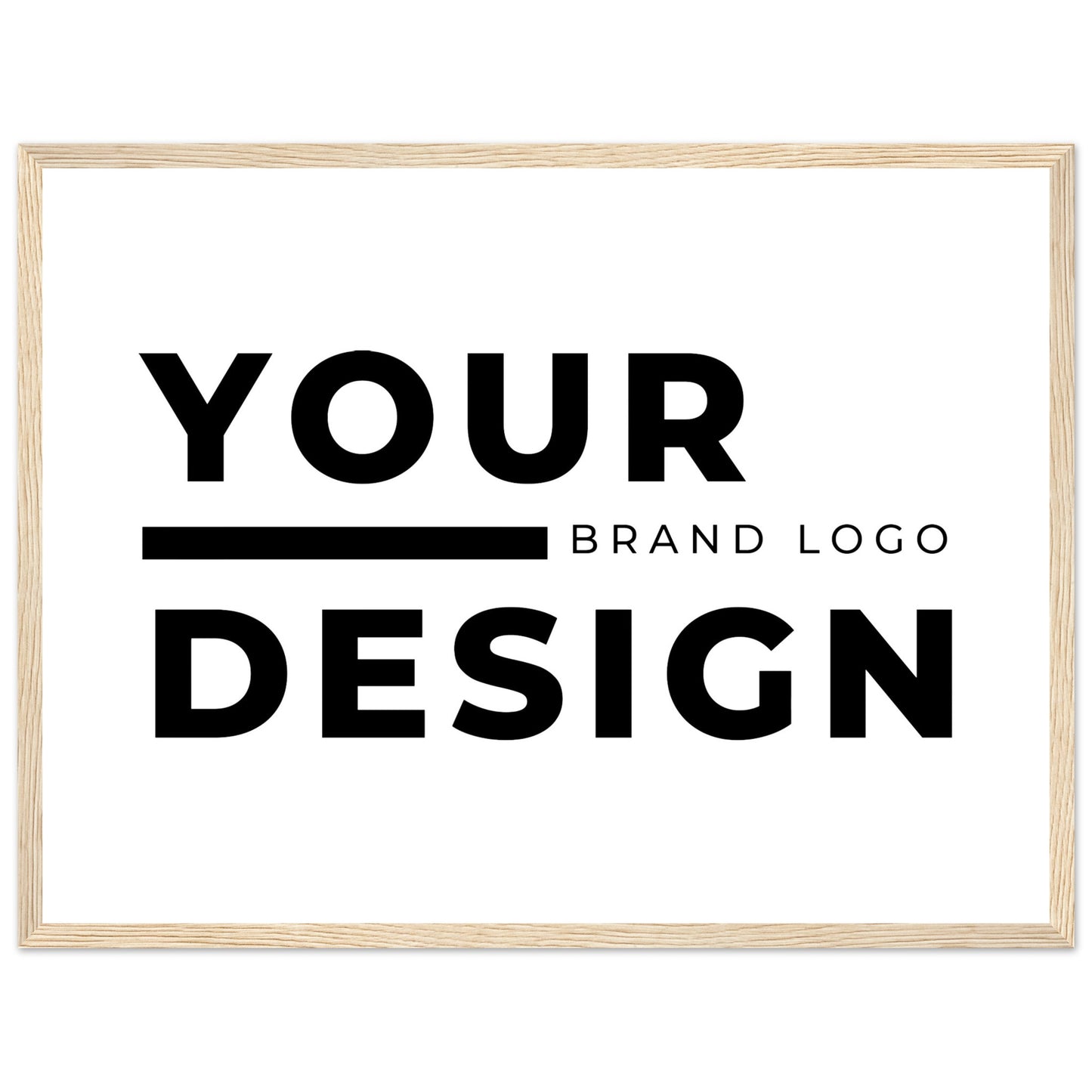 Premium Matte Paper Wooden Framed Poster