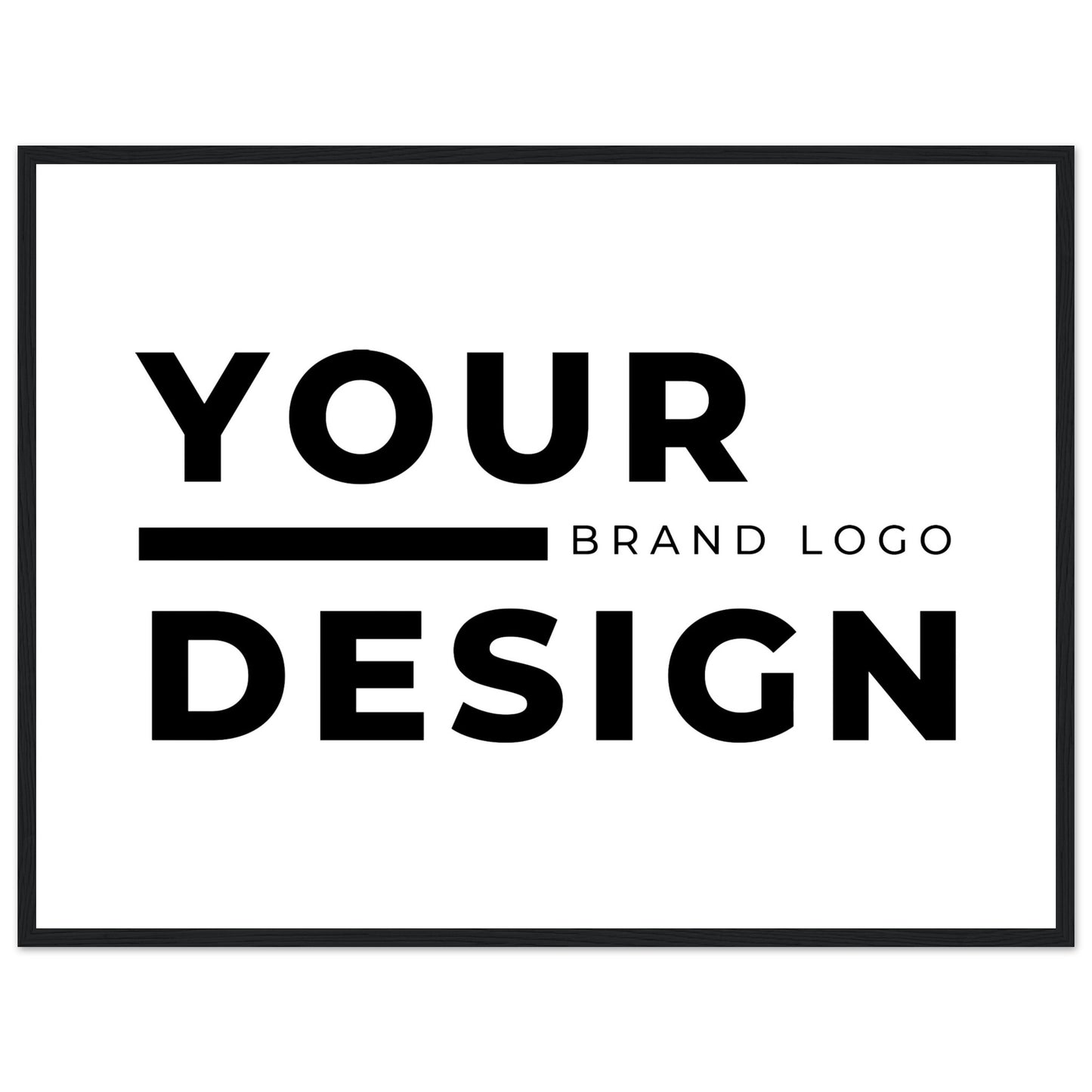 Premium Matte Paper Wooden Framed Poster