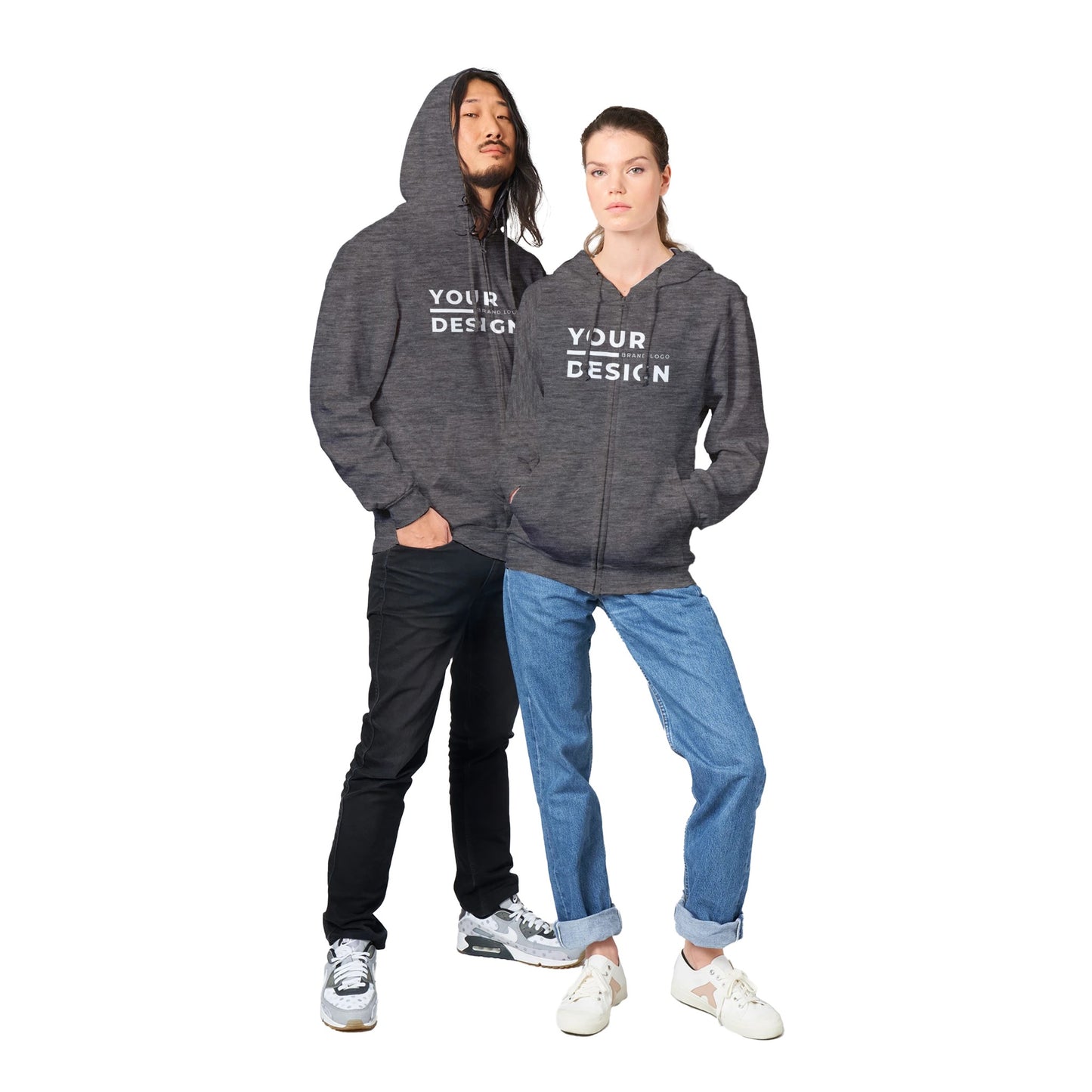 Premium Unisex Zip Hoodies