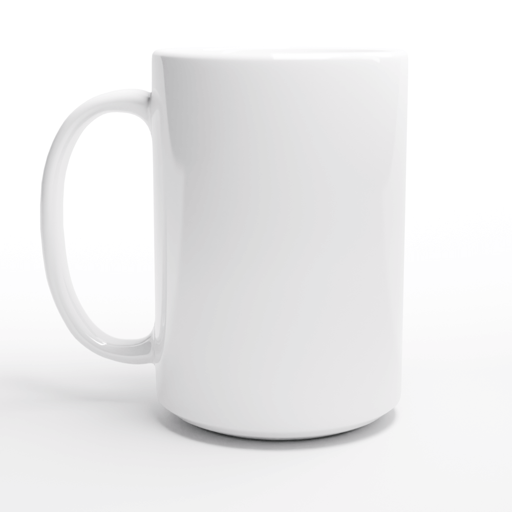 White 15oz Ceramic Mug