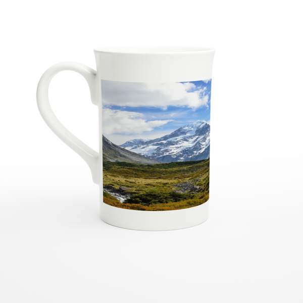 White 10oz Porcelain Slim Mug