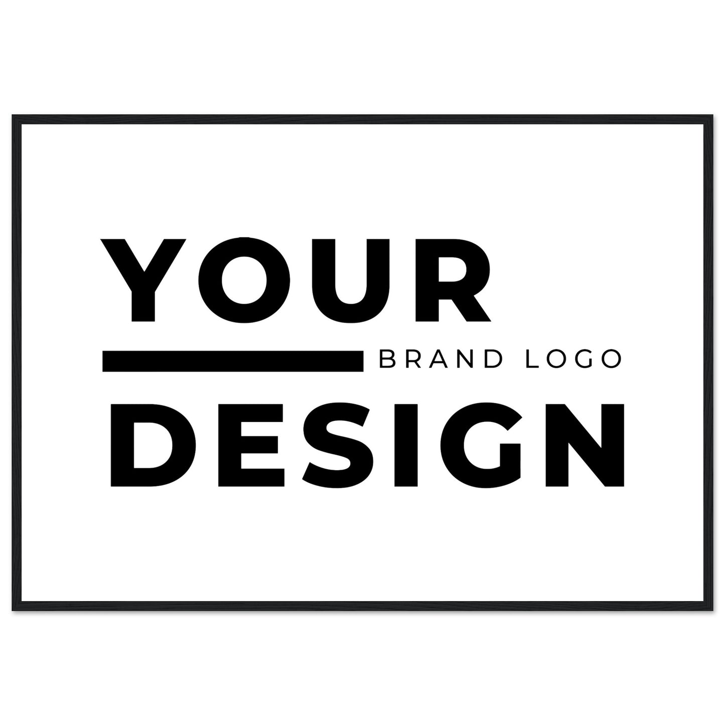 Premium Matte Paper Wooden Framed Poster
