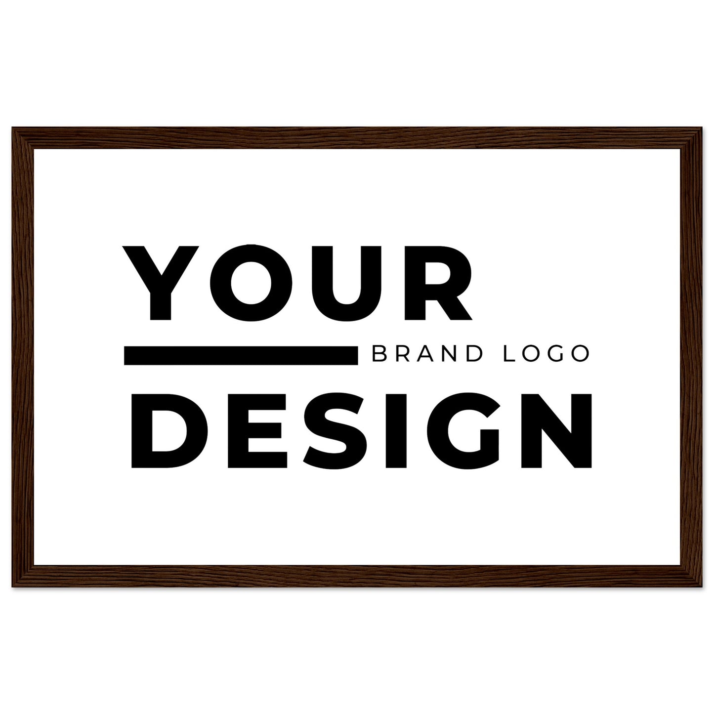 Premium Matte Paper Wooden Framed Poster