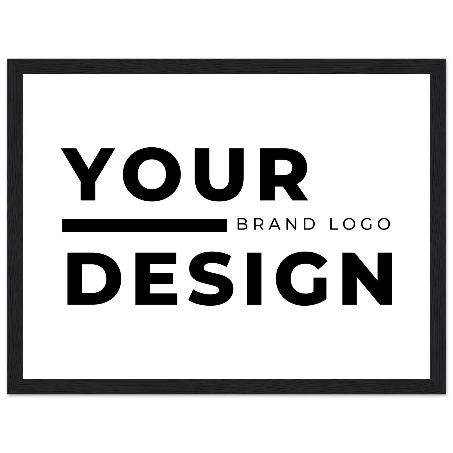 Premium Matte Paper Wooden Framed Poster