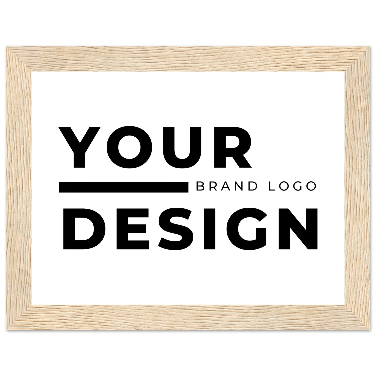 Premium Matte Paper Wooden Framed Poster