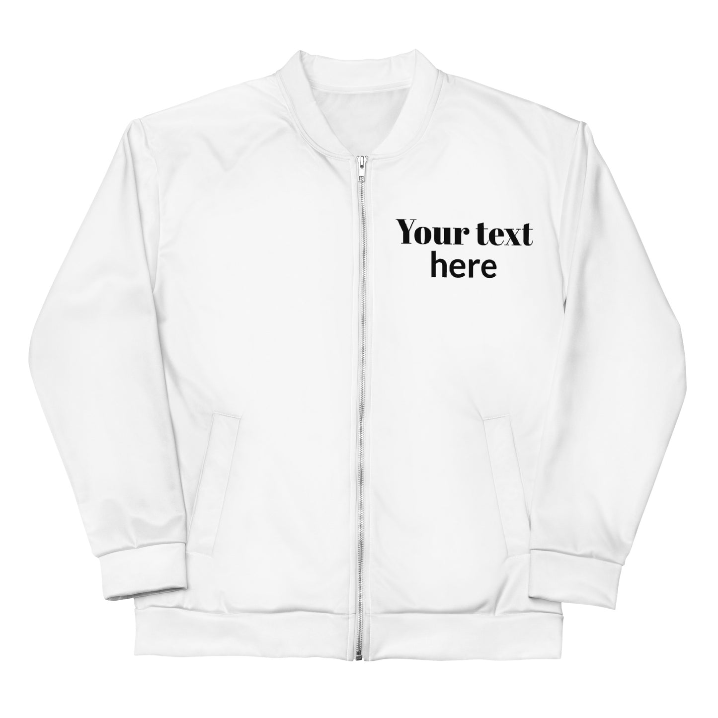 Unisex Bomber Jacket