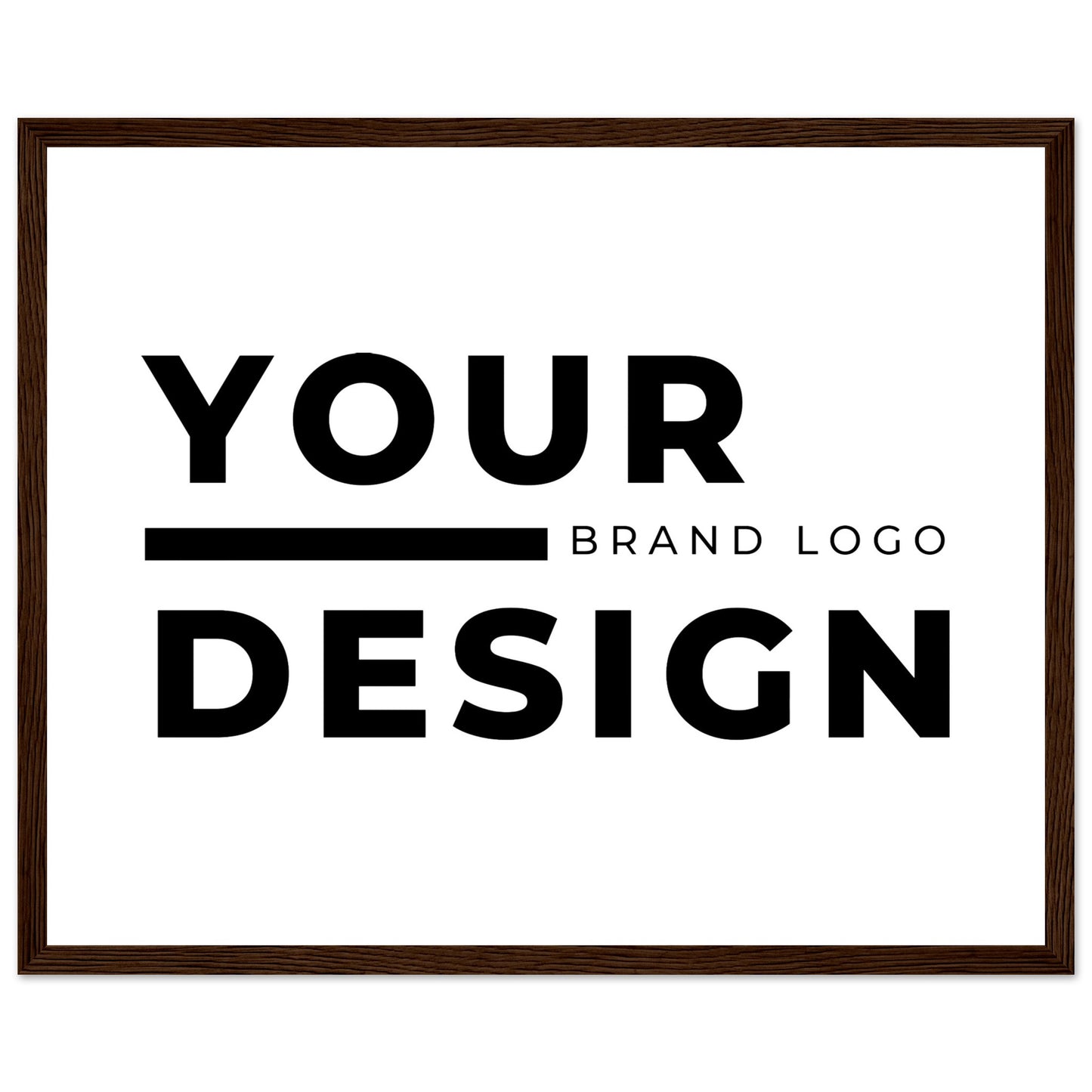 Premium Matte Paper Wooden Framed Poster