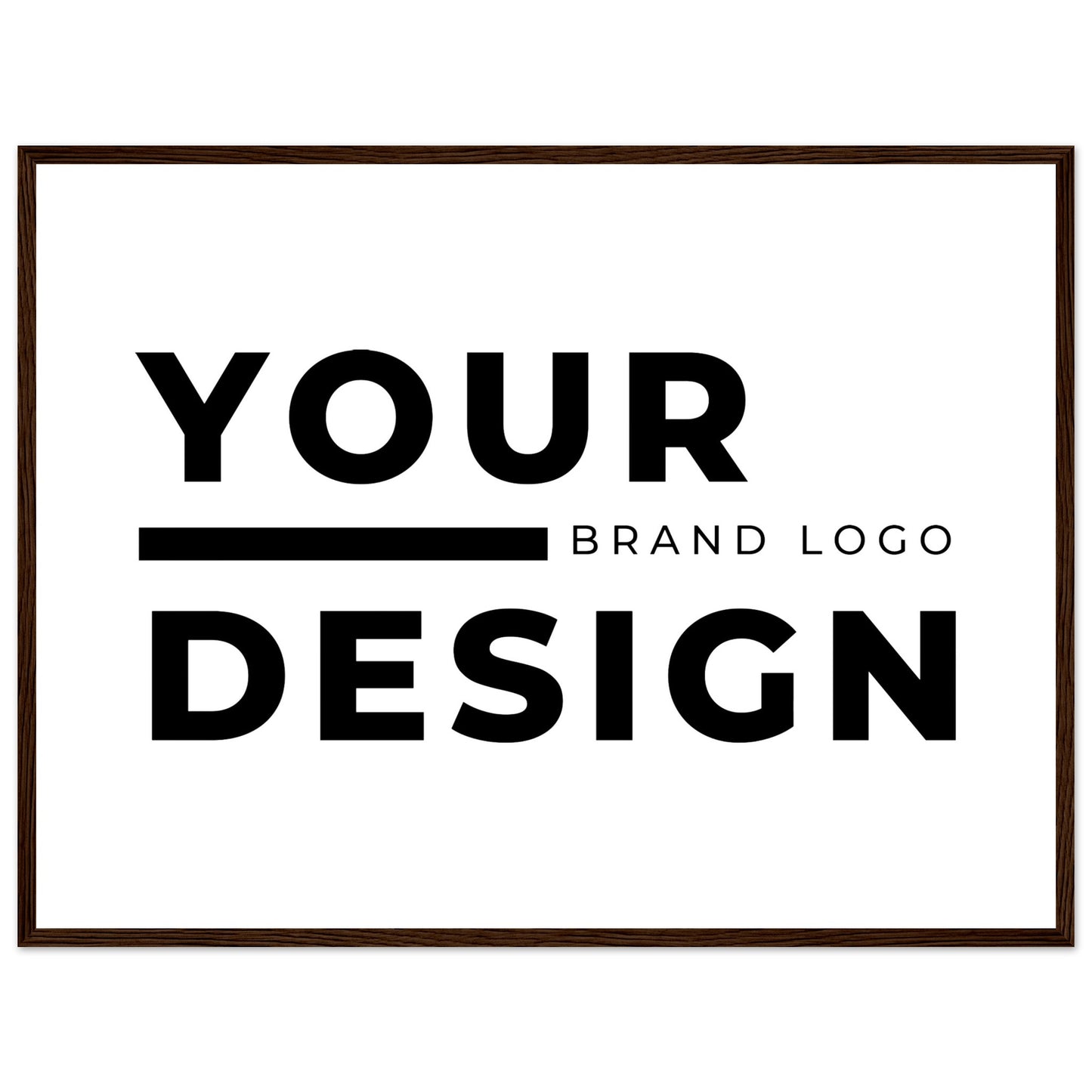 Premium Matte Paper Wooden Framed Poster