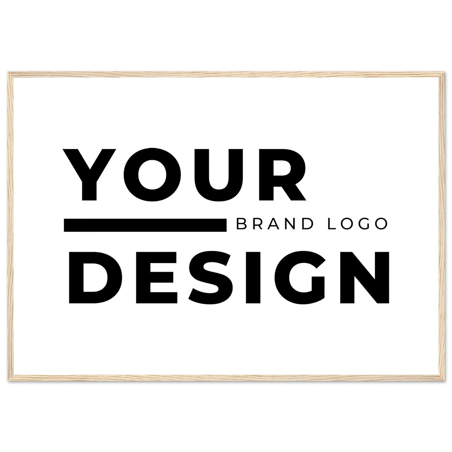 Premium Matte Paper Wooden Framed Poster