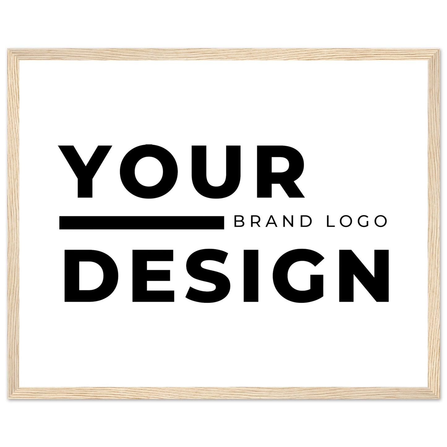 Premium Matte Paper Wooden Framed Poster