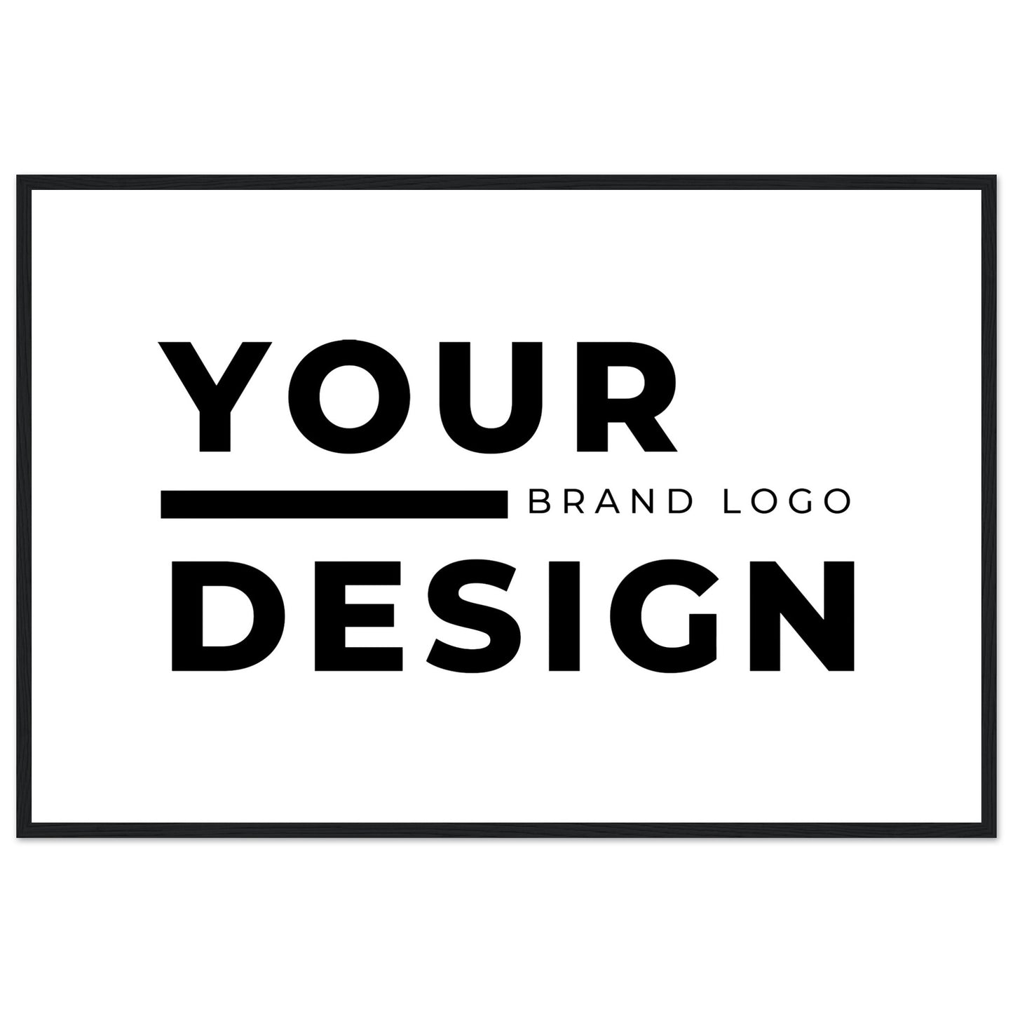 Premium Matte Paper Wooden Framed Poster