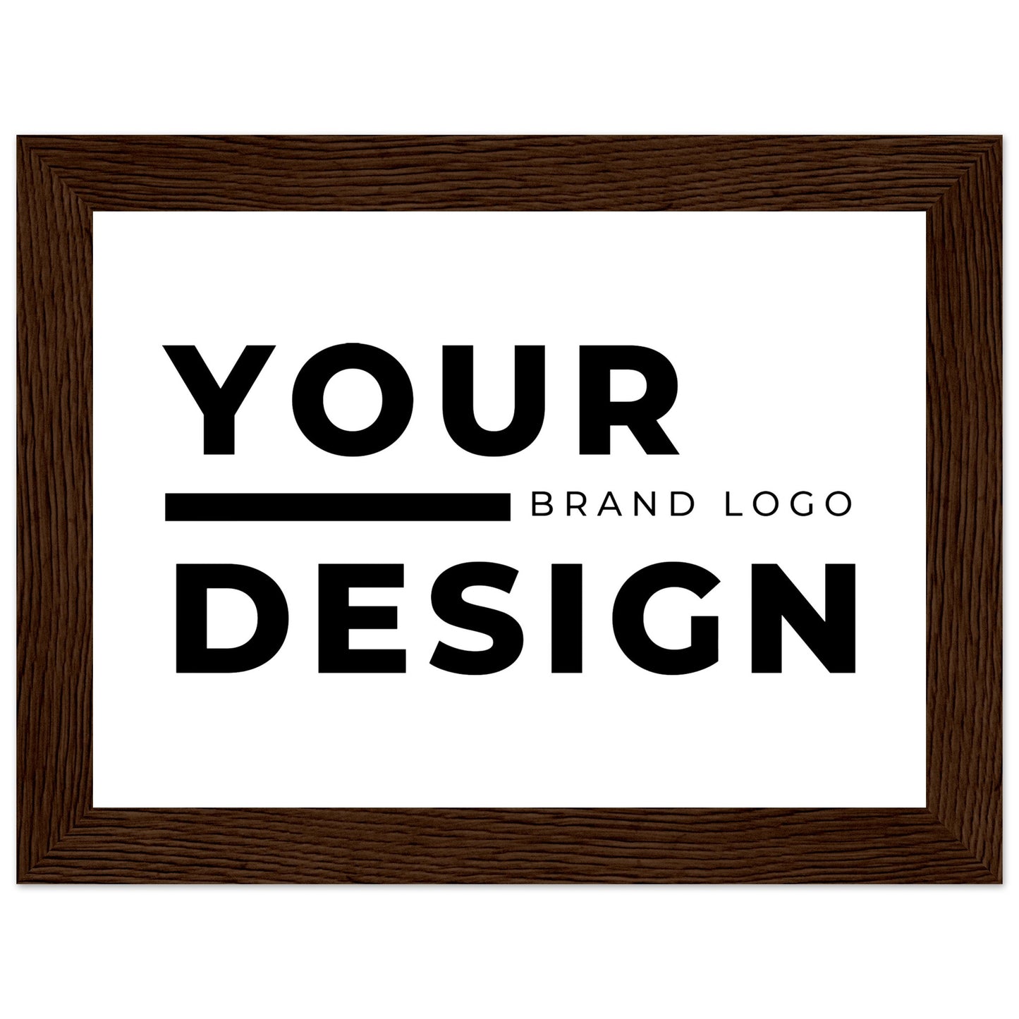 Premium Matte Paper Wooden Framed Poster