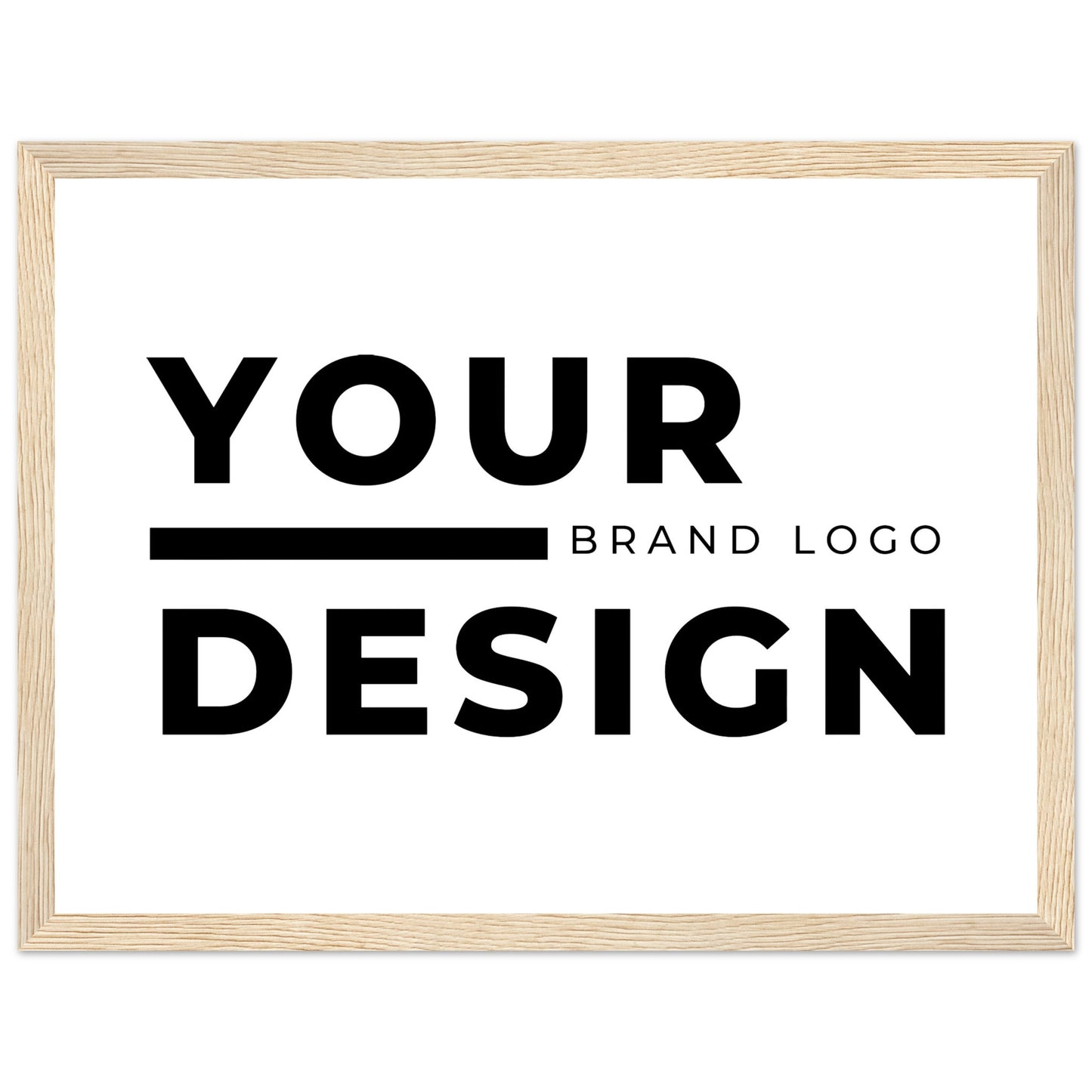 Premium Matte Paper Wooden Framed Poster