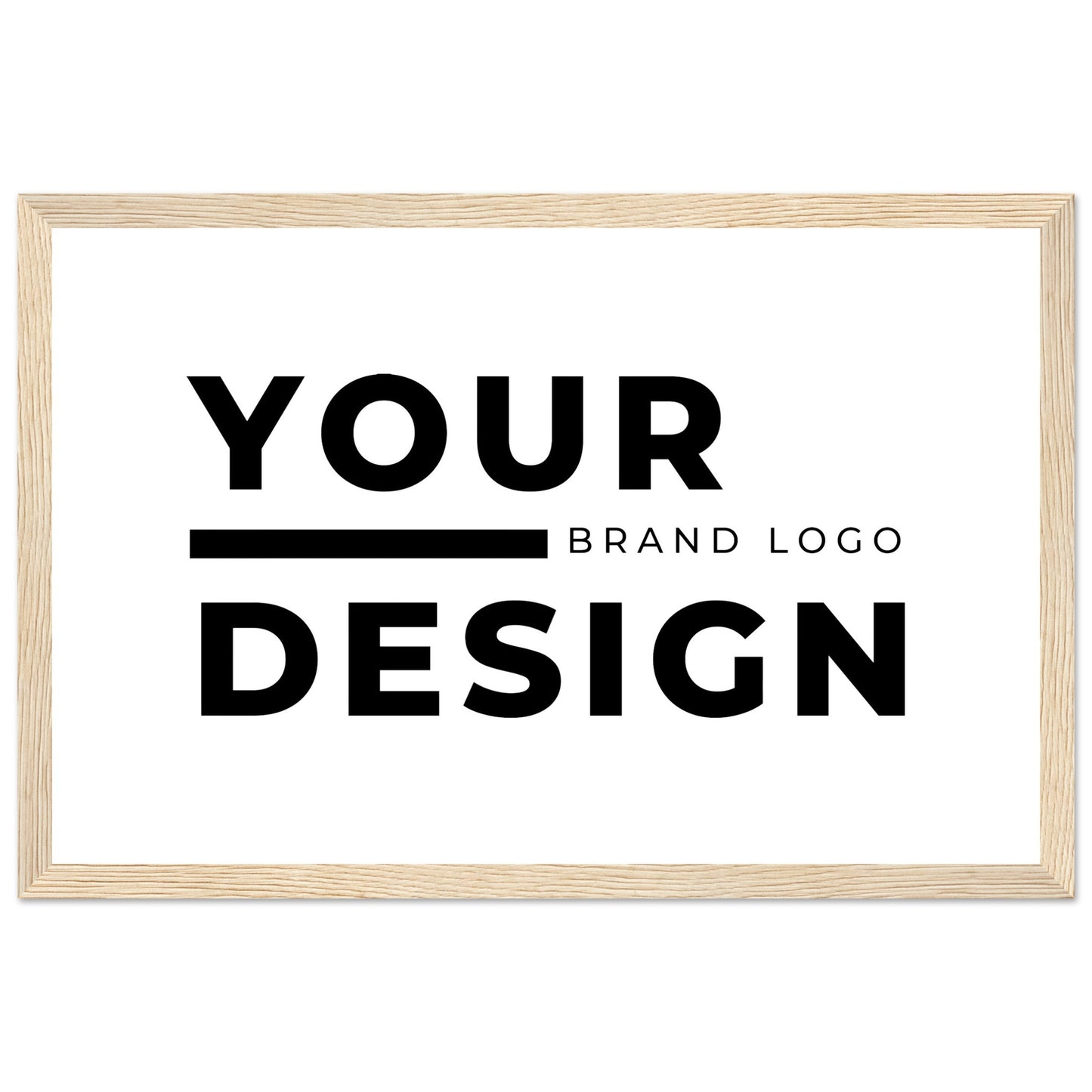 Premium Matte Paper Wooden Framed Poster