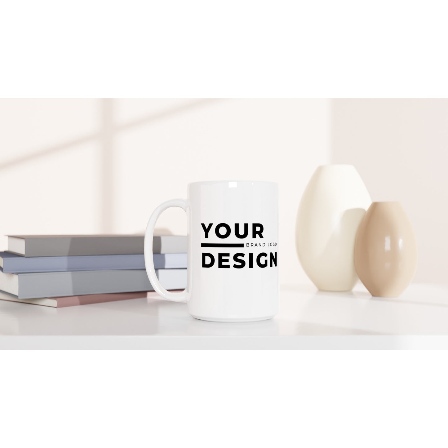 White 15oz Ceramic Mug