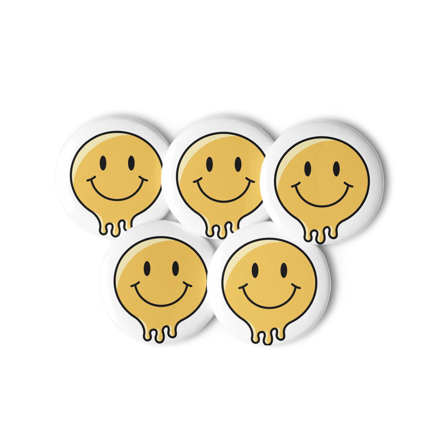 Set of pin buttons