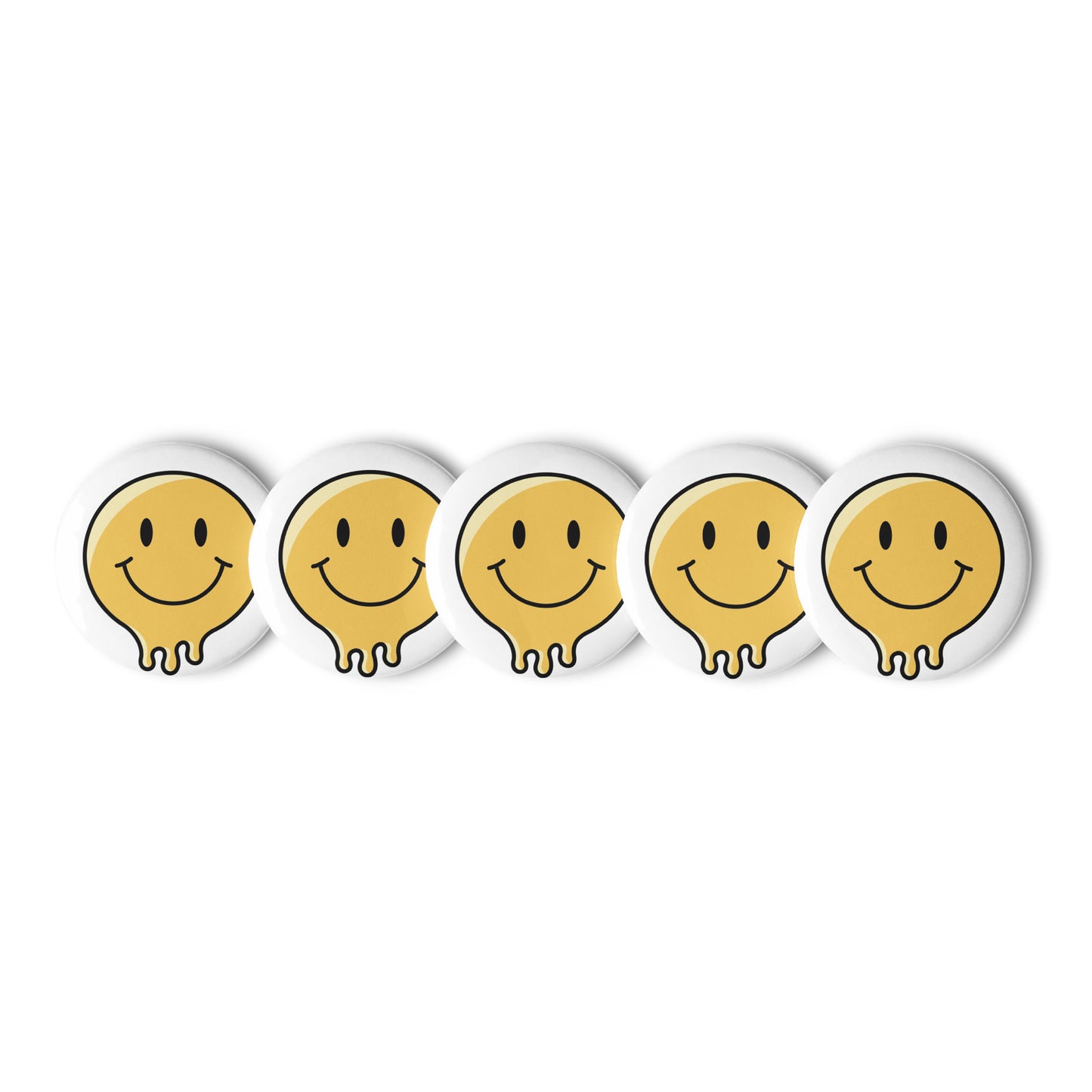 Set of pin buttons